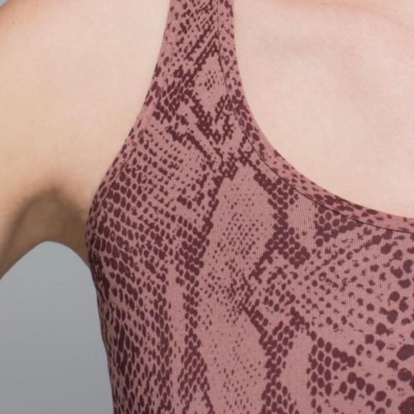 Lululemon Cool Racerback - Desert Snake Bark Berry Multi - Picture 3 of 7